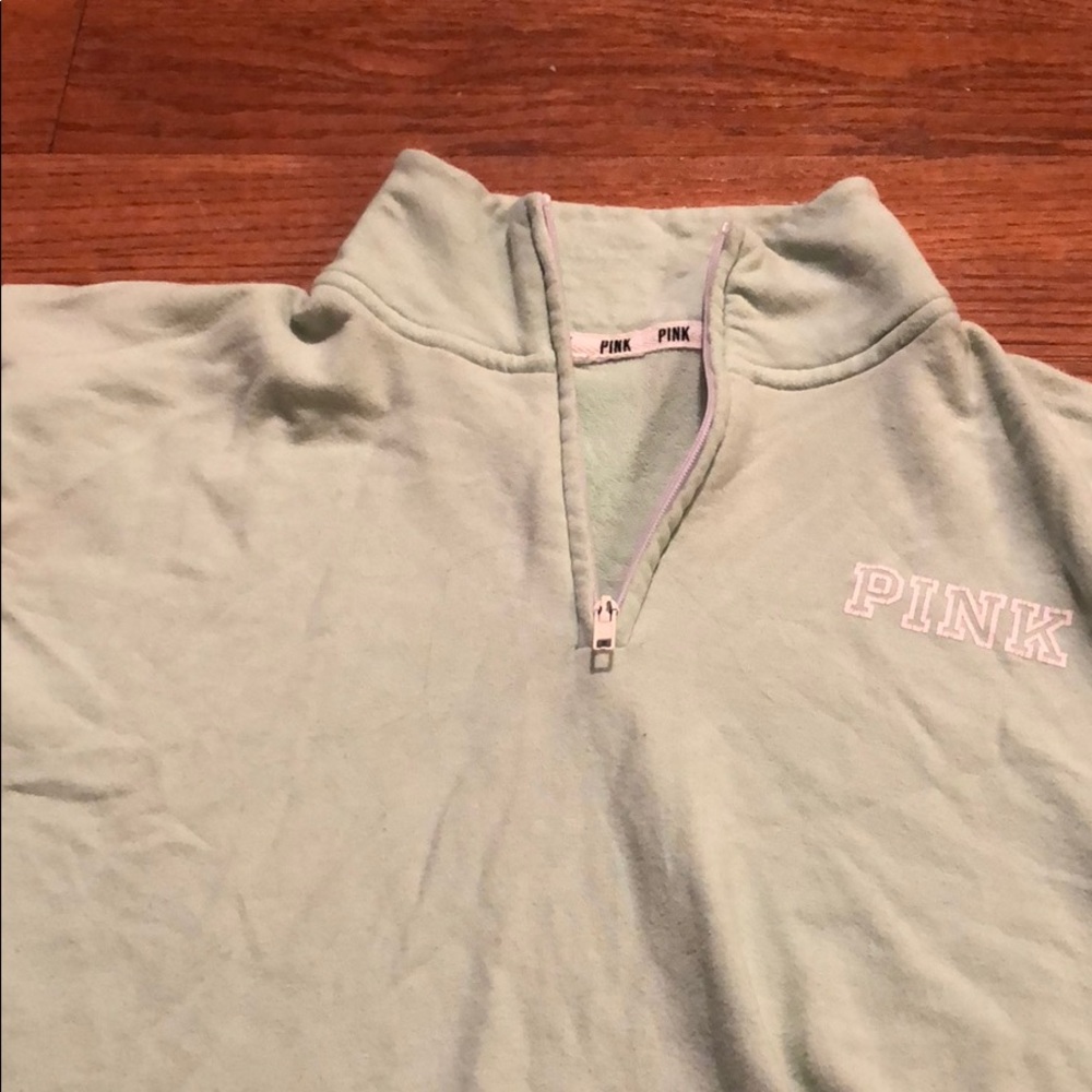 MINT GREEN PINK SWEATER SIZE S